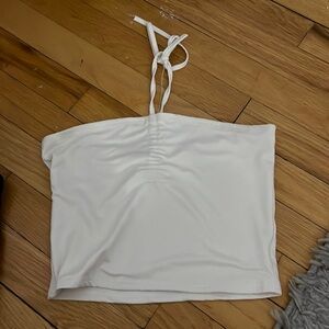 Super cute white/cream colored halter/tube top